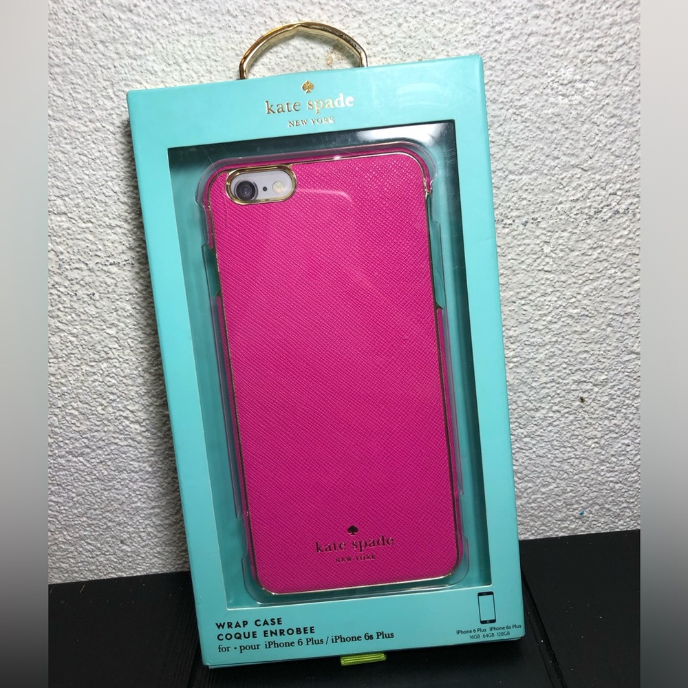 kate spade Hot Pink Wrap Case for iPhone